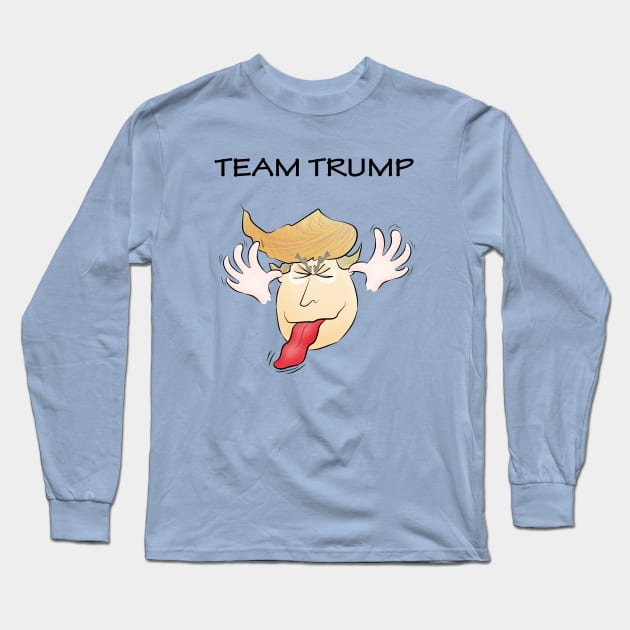 team trump Long Sleeve T-Shirt by shackledlettuce